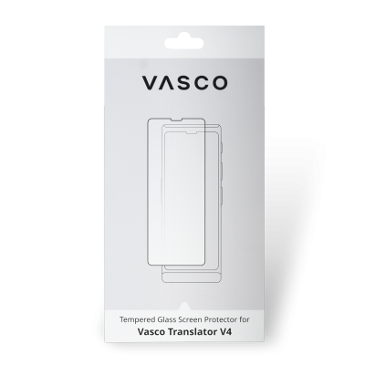Protecteur en verre trempé pour le traducteur V4 Vasco
